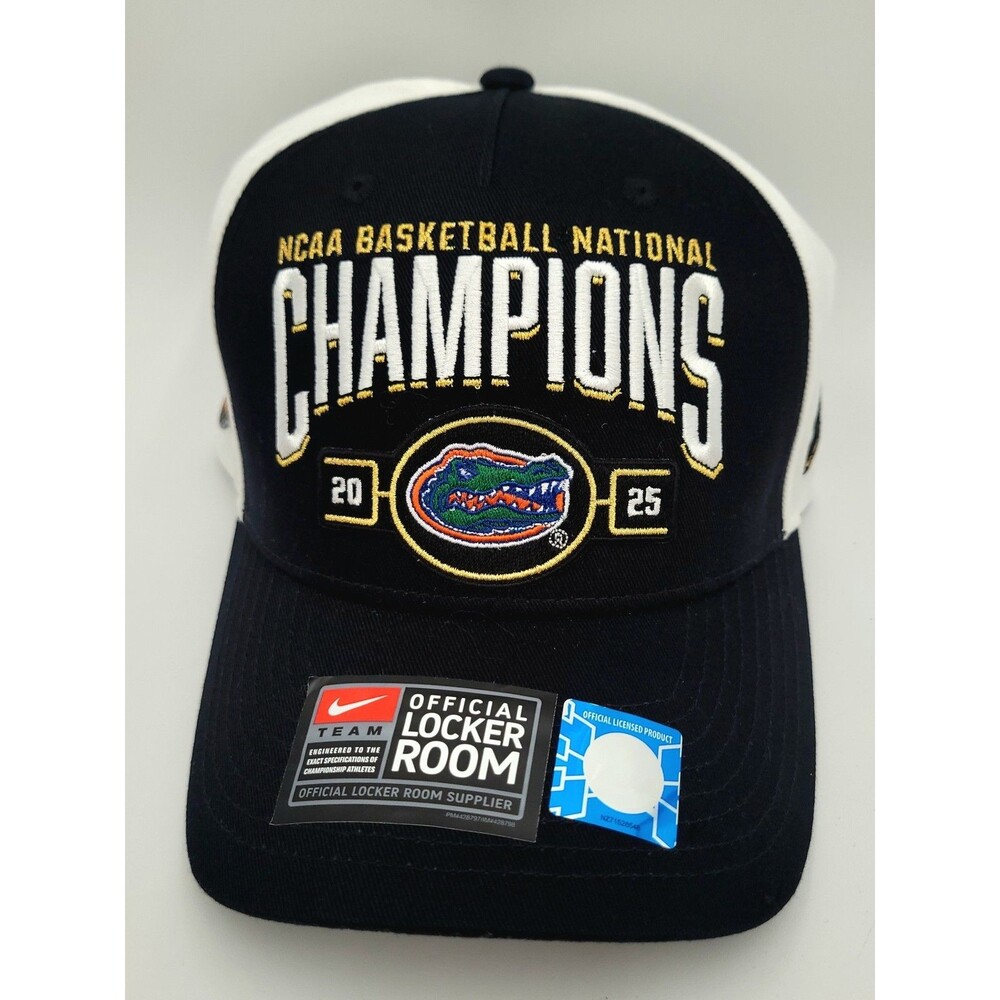 Florida Gators Jordan 2025 NCAA Basketball National Champions Locker Room Hat